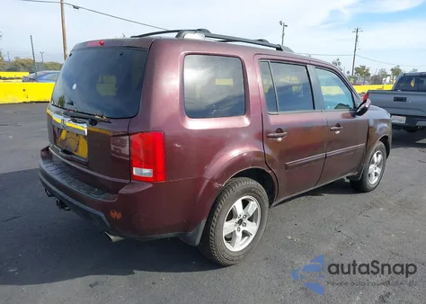 2009 Honda Pilot Ex z USA, uszkodzony, nr VIN 5FNYF38499B016500